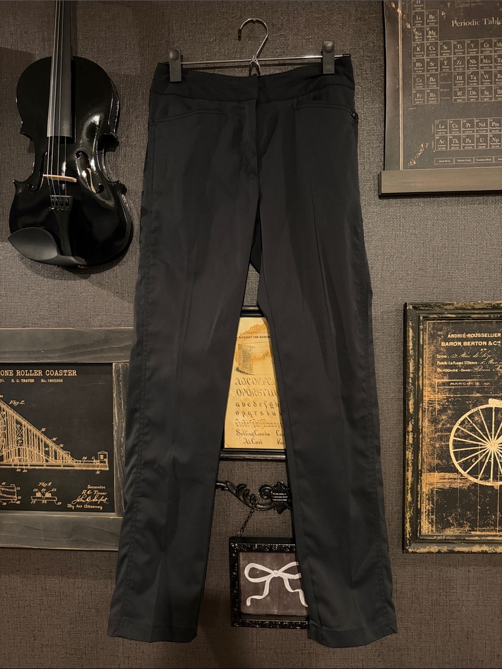 Tail Black Men's Straight-Leg Chinos